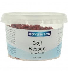 Nova Vitae Goji bessen 150 gram | Superfoodstore.nl
