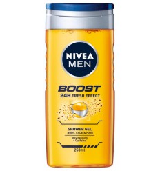 Nivea Men showergel boost 250 ml