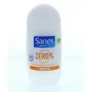 Sanex Deodorant roll-on zero% sensitive 50 ml