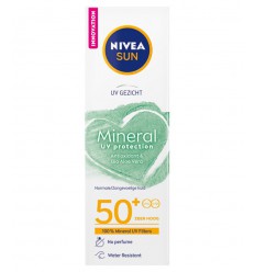 Nivea Sun face mineral SPF50+ 50 ml