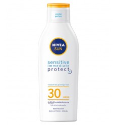 Nivea Sun sensitive melk SPF30 200 ml | Superfoodstore.nl
