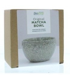 Biotona Matcha bowl grey & green | Superfoodstore.nl
