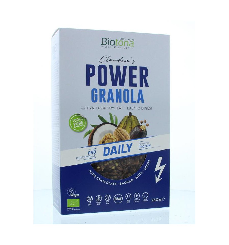 Power granola daily bio
