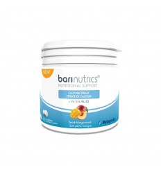 Barinutrics Calciumcitraat perzik-mango 90 kauwtabletten