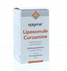 Voedingssupplementen Epigenar Curcumine liposomaal 60 vcaps