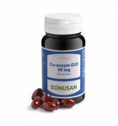 Bonusan Co-enzym Q10 50 mg 60 capsules | Superfoodstore.nl
