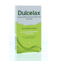 Laxeermiddel Dulcolax Dulcolax 5 mg 60 tabletten kopen