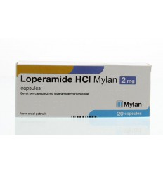 Diarree Mylan Loperamide 2 mg 20 capsules kopen