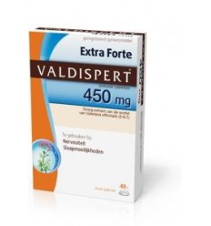 Rustgevende Supplementen Valdispert 450 mg 40 tabletten kopen