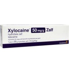 Xylocaine 5% zalf 50mg/g 35 gram