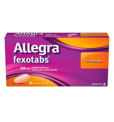 Allegra Fexotabs hooikoorts 20 tabletten