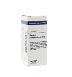 VSM Natrium phosphoricum D12 10 gram globuli