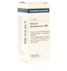 VSM Natrium phosphoricum LM6 4 gram globuli
