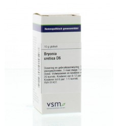 VSM Bryonia cretica D6 10 gram globuli