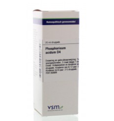 Artikel 4 enkelvoudig VSM Phosphoricum acidum D4 20 ml kopen