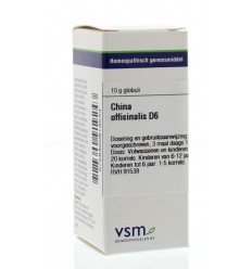 Artikel 4 enkelvoudig VSM China officinalis D6 10 gram kopen