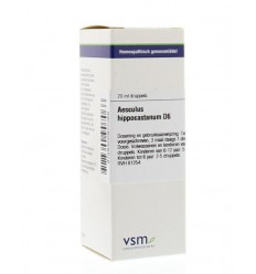 VSM Aesculus hippocastanum D6 20 ml druppels