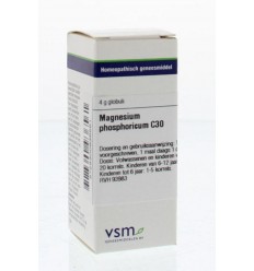 Artikel 4 enkelvoudig VSM Magnesium phosphoricum C30 4 gram