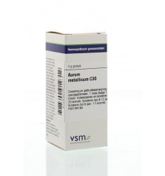 VSM Aurum metallicum C30 4 gram globuli