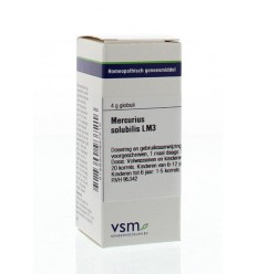 VSM Mercurius solubilis LM3 4 gram globuli