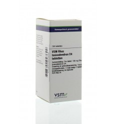 Artikel 4 enkelvoudig VSM Rhus toxicodendron D4 200 tabletten