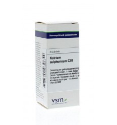 VSM Natrium sulphuricum C30 4 gram globuli
