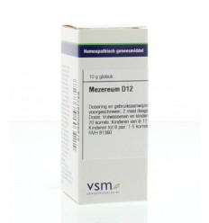 VSM Mezereum D12 10 gram globuli