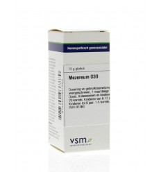 VSM Mezereum D30 10 gram globuli
