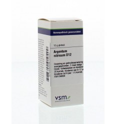 VSM Argentum nitricum D12 10 gram globuli