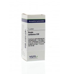 VSM Baryta carbonica C30 4 gram globuli