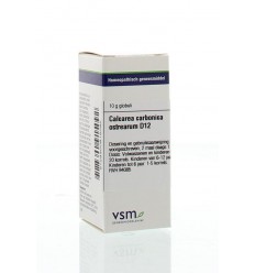 VSM Calcarea carbonica ostrearum D12 10 gram globuli