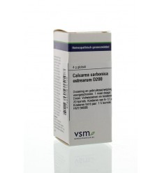 VSM Calcarea carbonica ostrearum D200 4 gram globuli