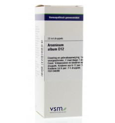 VSM Arsenicum album D12 20 ml druppels