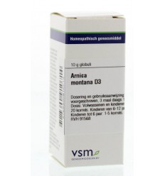 Artikel 4 enkelvoudig VSM Arnica montana D3 10 gram kopen