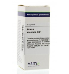 VSM Arnica montana LM1 4 gram globuli