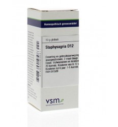 Artikel 4 enkelvoudig VSM Staphysagria D12 10 gram kopen