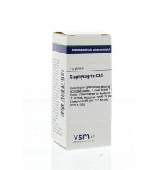Artikel 4 enkelvoudig VSM Staphysagria C30 4 gram kopen