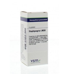 VSM Staphysagria LM30 4 gram globuli