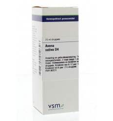VSM Avena sativa D4 20 ml druppels