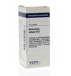 VSM Arsenicum album D12 10 gram globuli