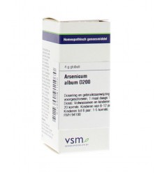 VSM Arsenicum album D200 4 gram globuli