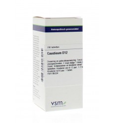 Artikel 4 enkelvoudig VSM Causticum D12 200 tabletten kopen