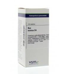 Artikel 4 enkelvoudig VSM Nux vomica D4 200 tabletten kopen