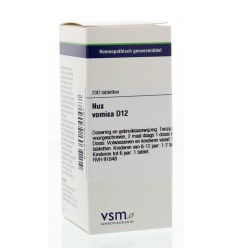 Artikel 4 enkelvoudig VSM Nux vomica D12 200 tabletten kopen