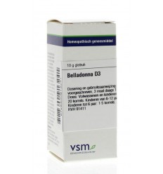 VSM Belladonna D3 10 gram globuli