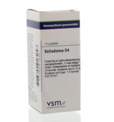 Artikel 4 enkelvoudig VSM Belladonna D4 10 gram kopen