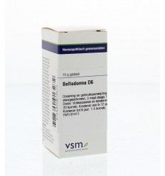 Artikel 4 enkelvoudig VSM Belladonna D6 10 gram kopen