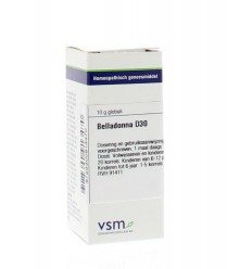 Artikel 4 enkelvoudig VSM Belladonna D30 10 gram kopen