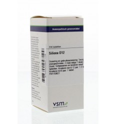 Artikel 4 enkelvoudig VSM Silicea D12 200 tabletten kopen
