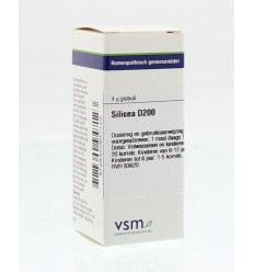 VSM Silicea D200 4 gram globuli